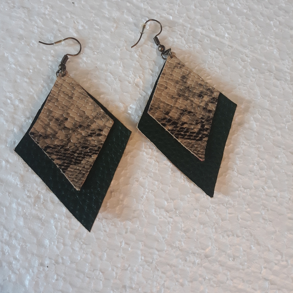 Leather Earrings
